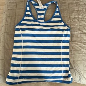 J. Crew x new balance racer ack work out tank with built in bra L nwt